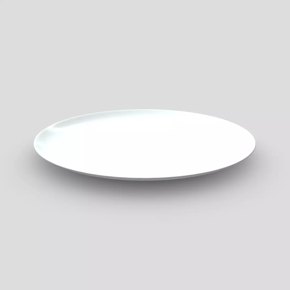 CC0 - Plate Free low-poly 3D model_0