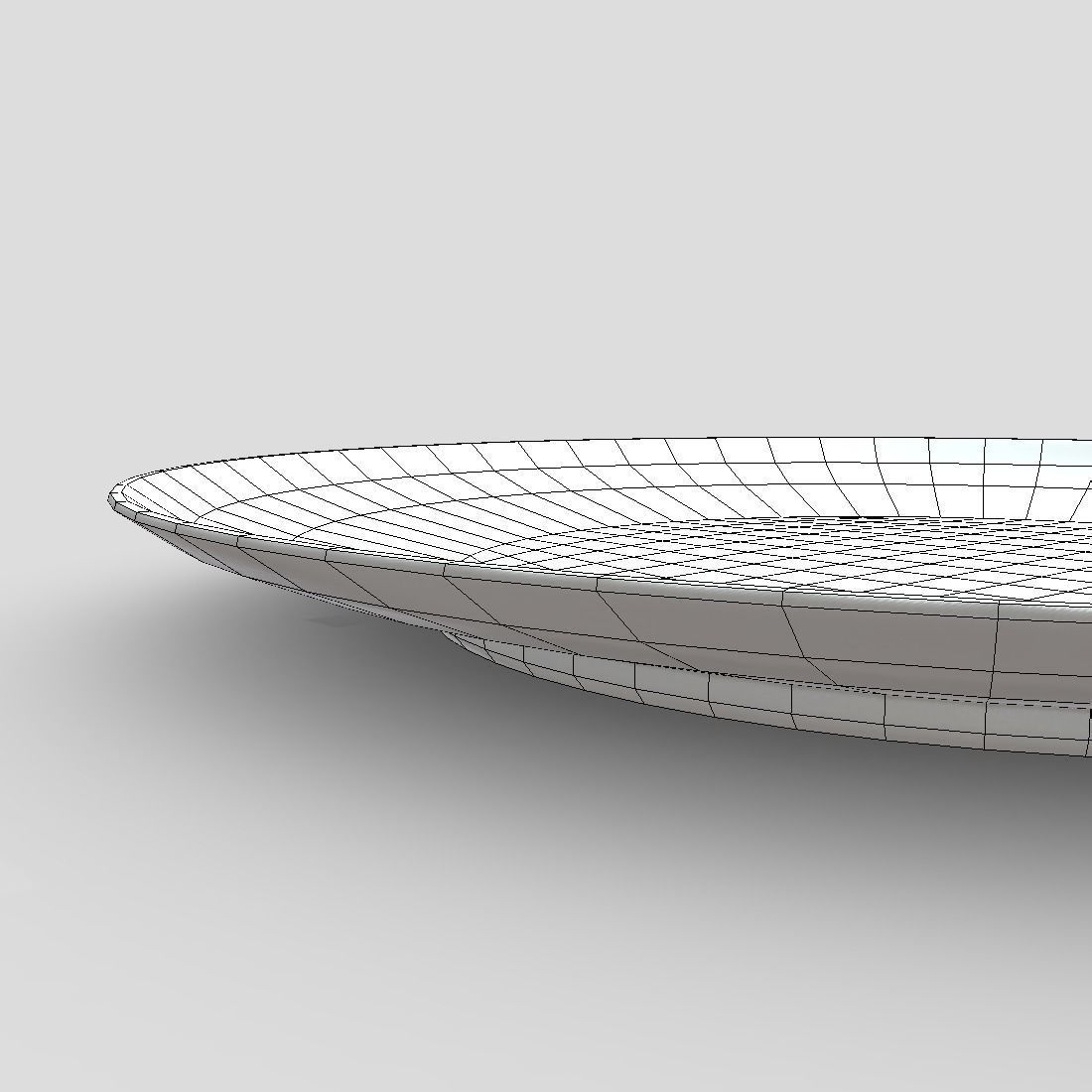 CC0 - Plate Free low-poly 3D model_14