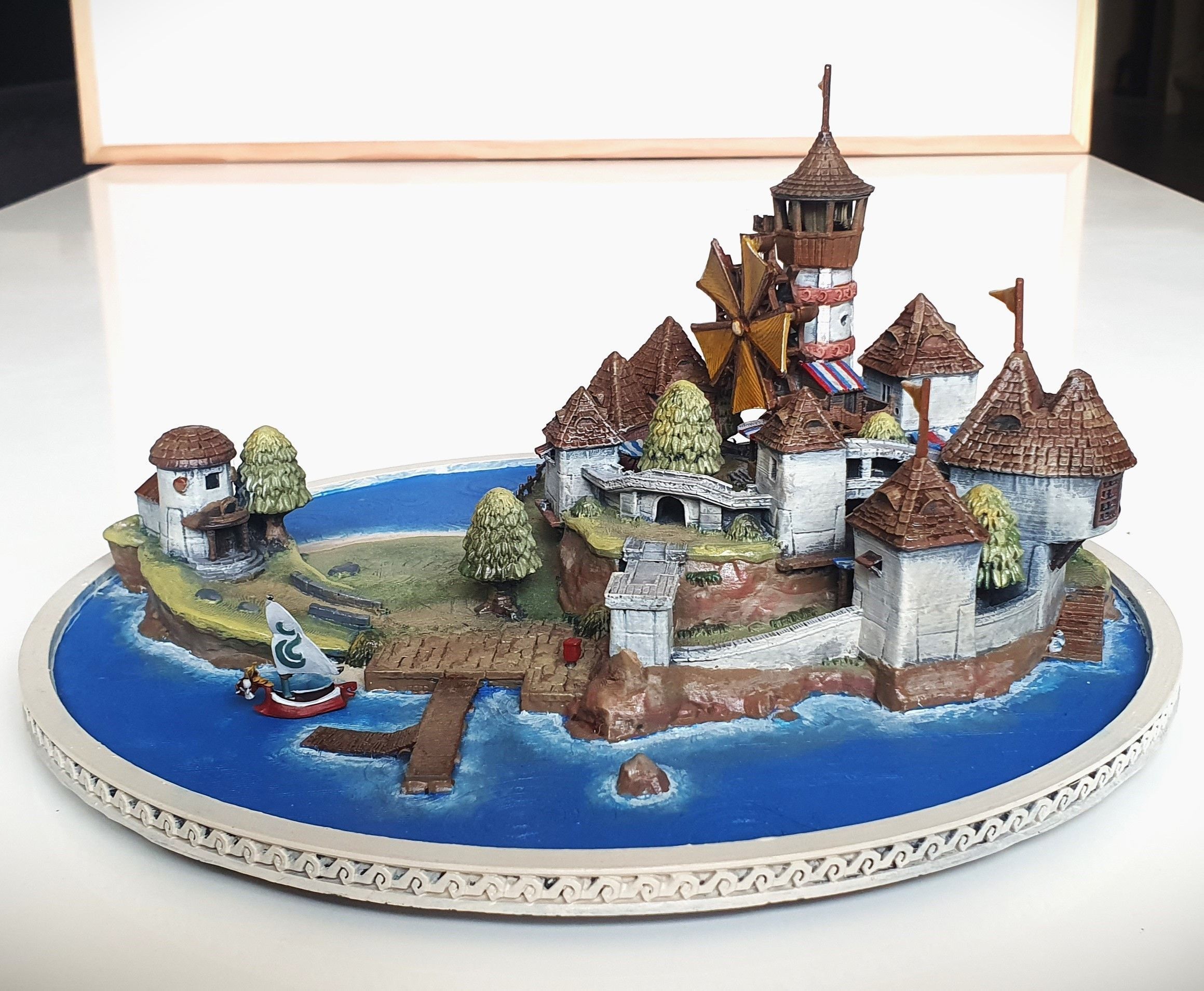 Windfall Island - Zelda The Wind Waker 3D print model_1