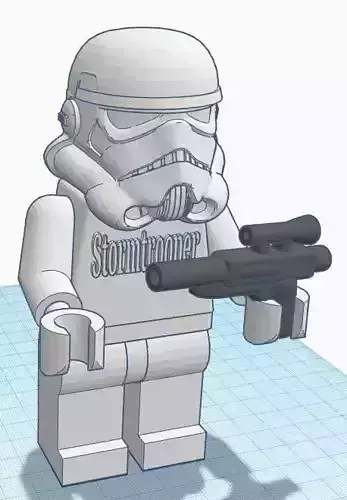 Old Stormtrooper Lego Stile