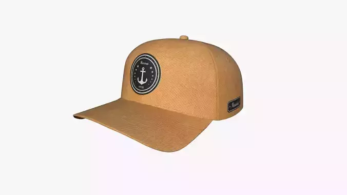 Cap A02 Brown - Character Fashion Design