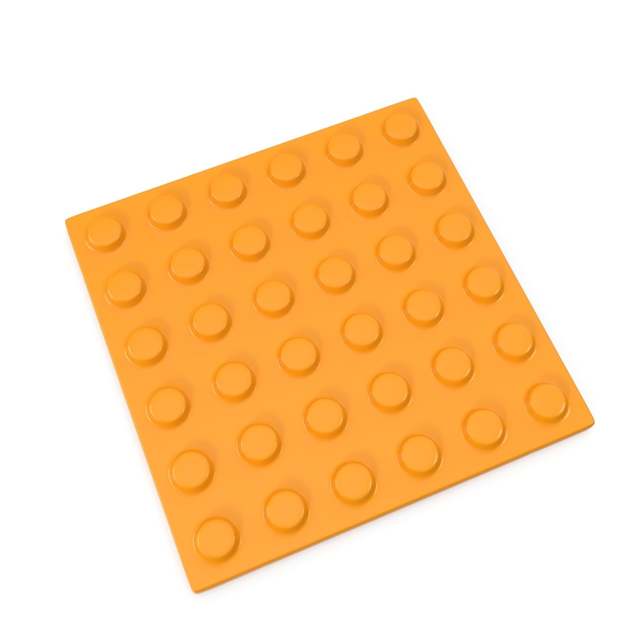 Tactile Pavement Dotted Clean 3D model_6