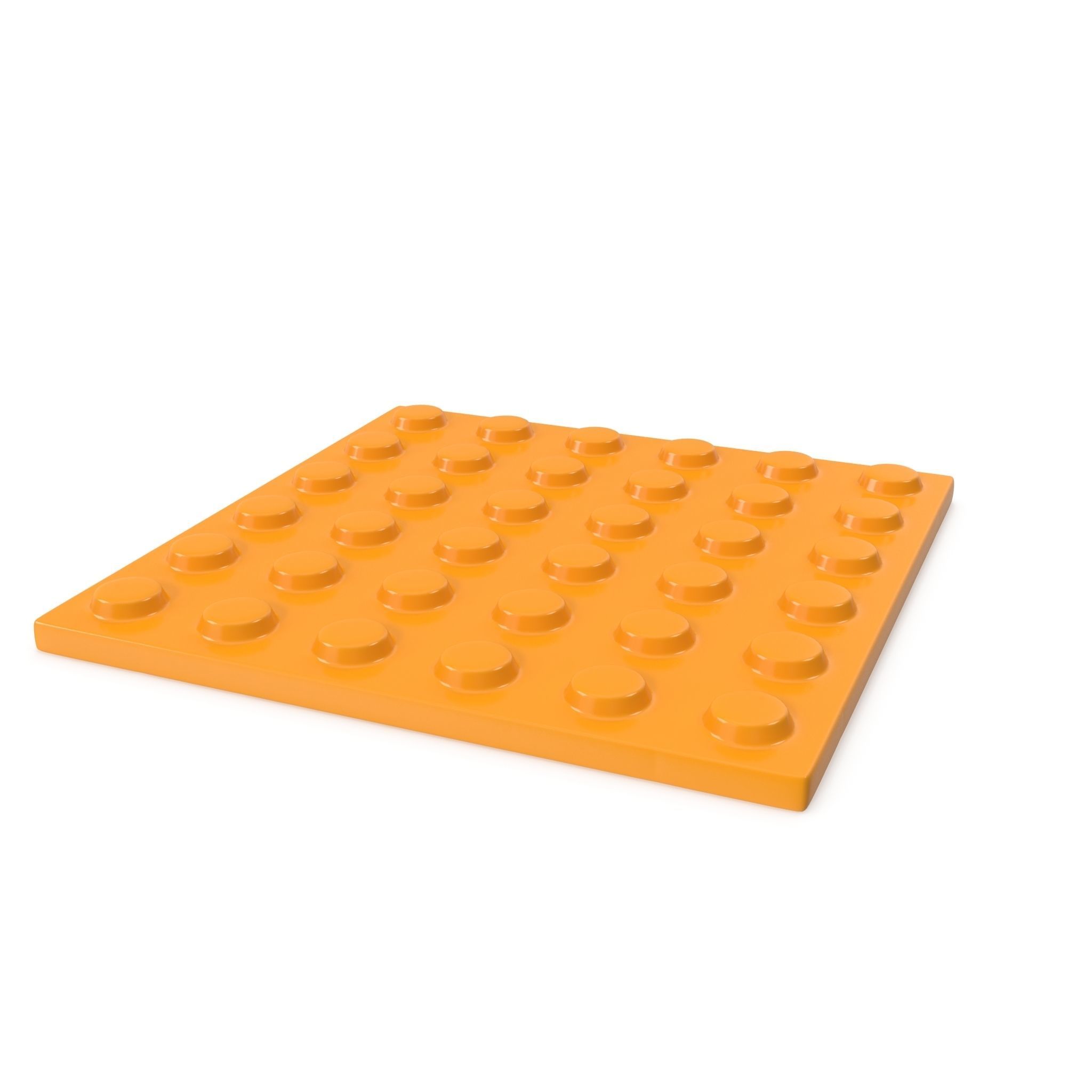 Tactile Pavement Dotted Clean 3D model_9