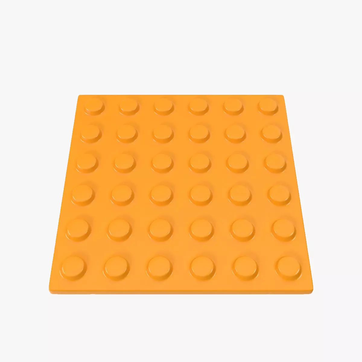 Tactile Pavement Dotted Clean 3D model_0