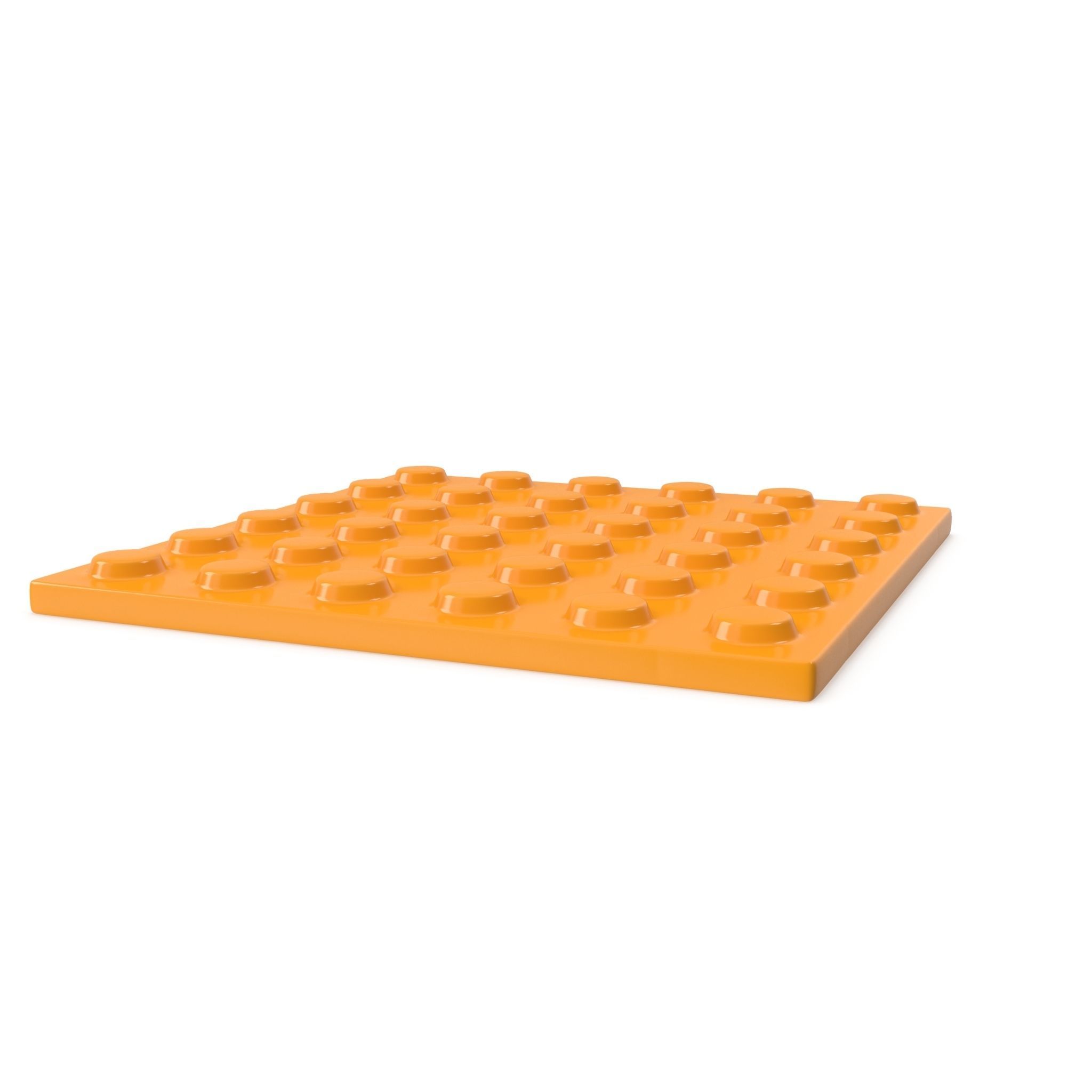 Tactile Pavement Dotted Clean 3D model_8