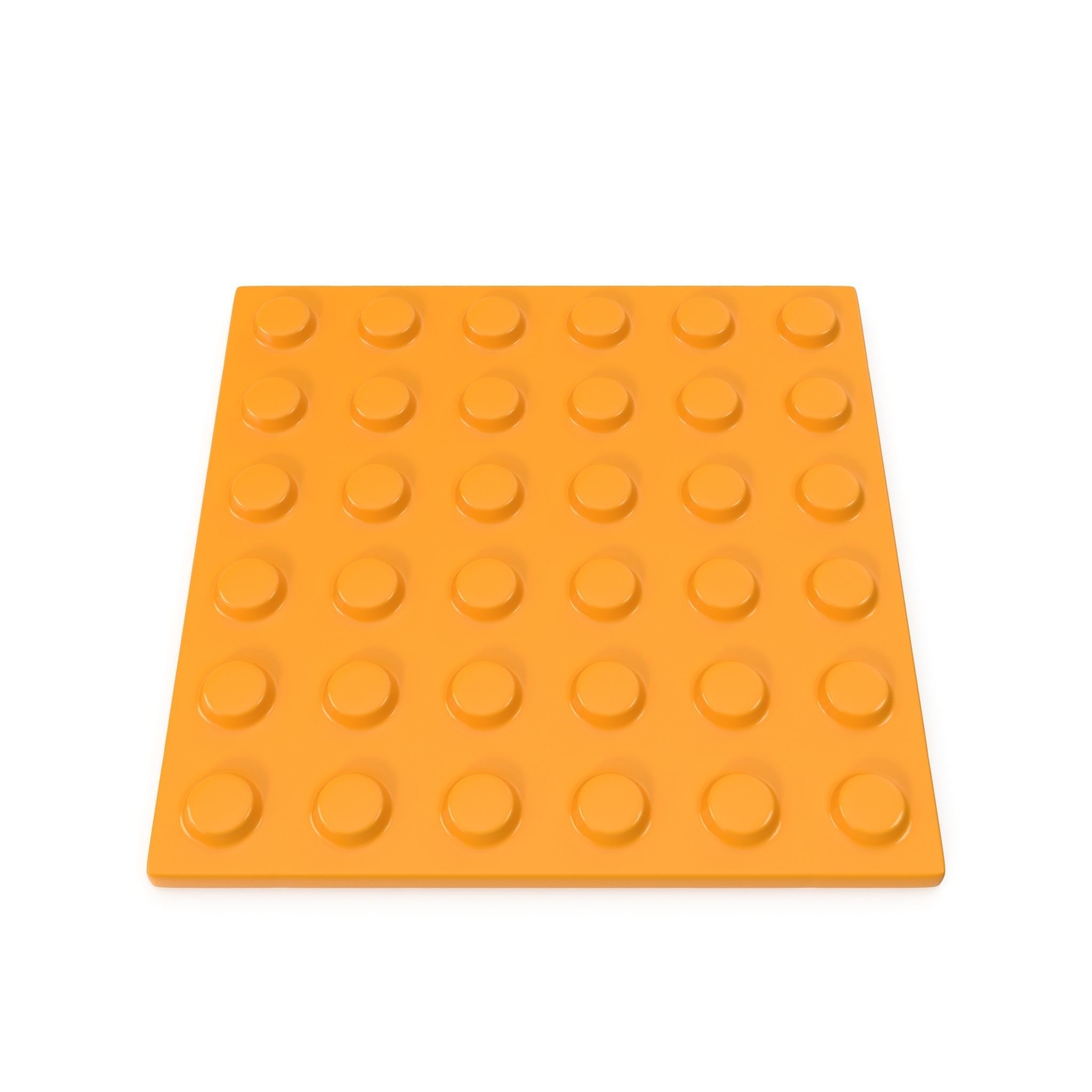 Tactile Pavement Dotted Clean 3D model_10