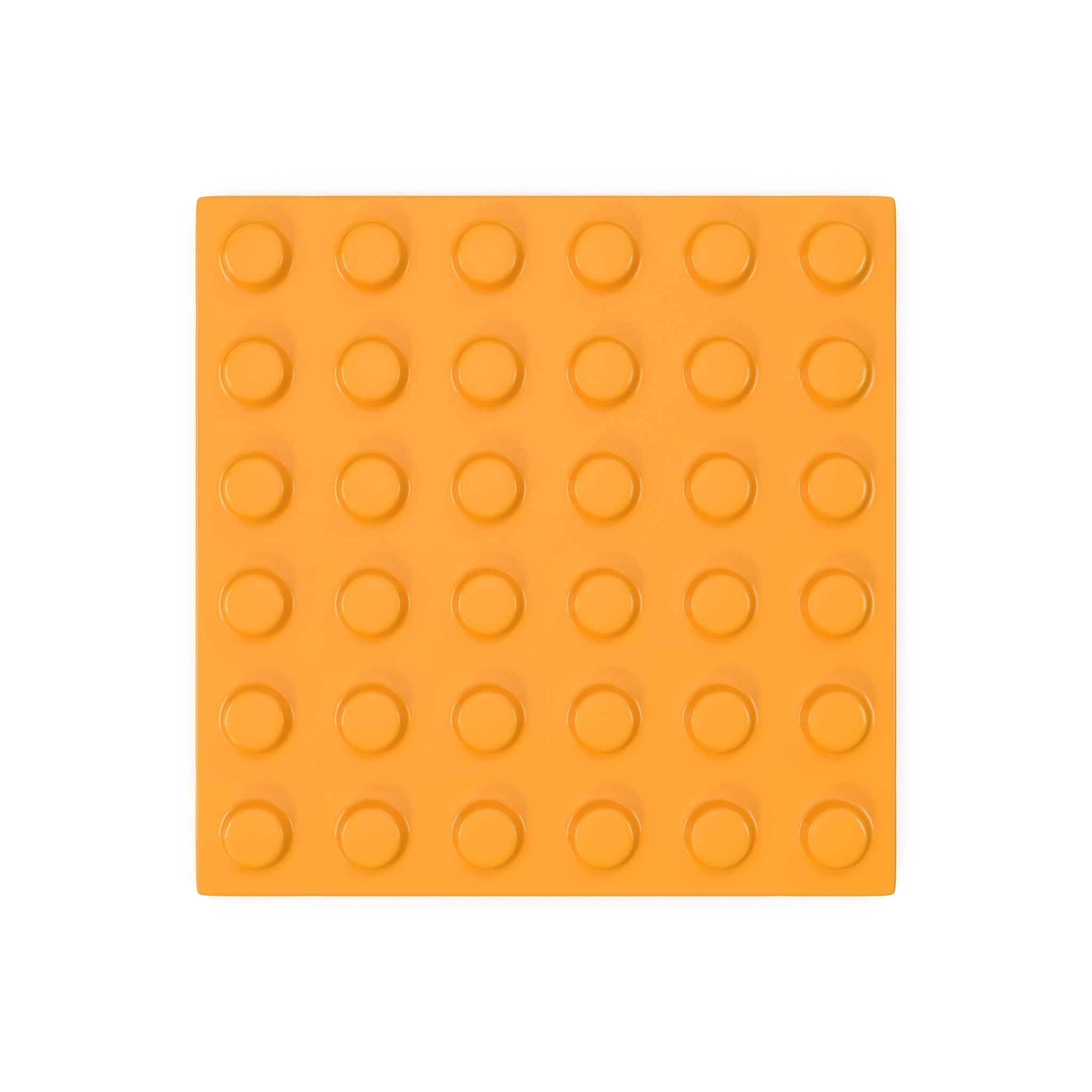Tactile Pavement Dotted Clean 3D model_11