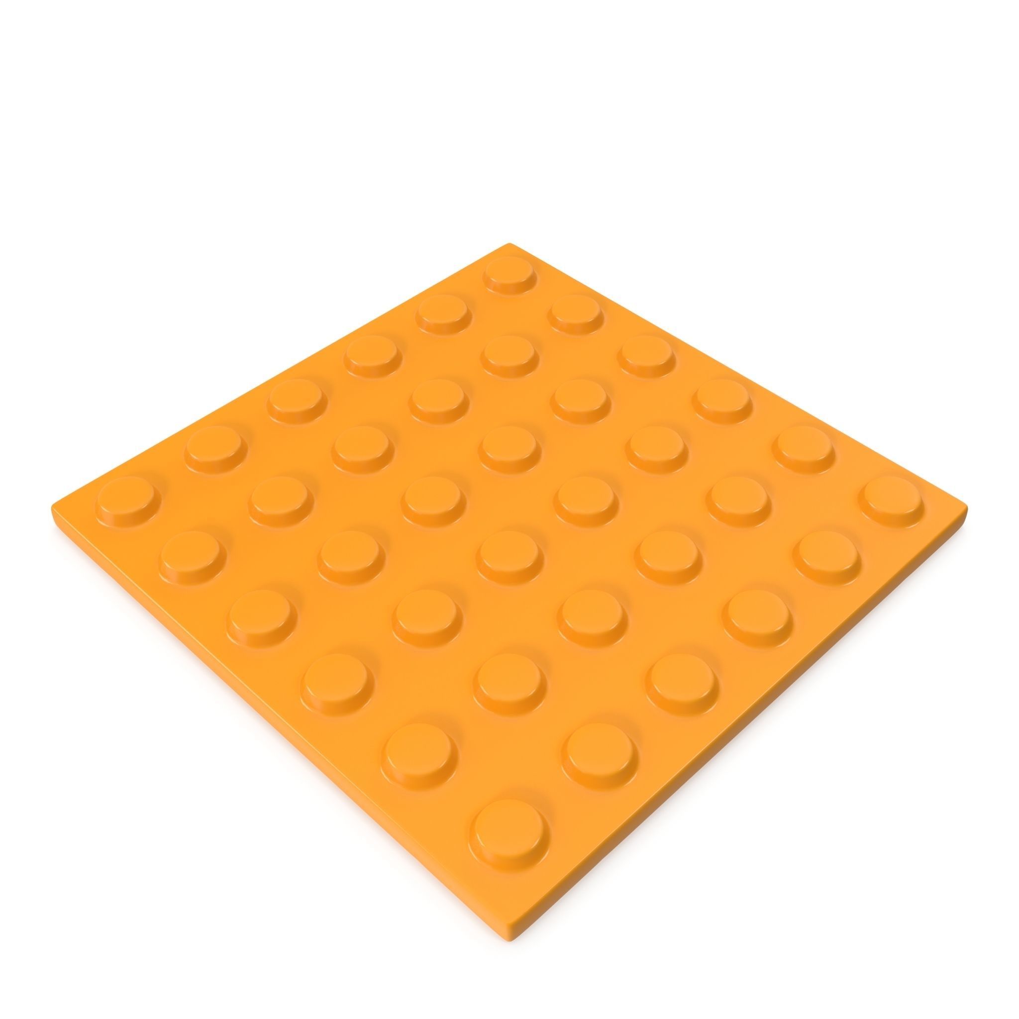 Tactile Pavement Dotted Clean 3D model_3