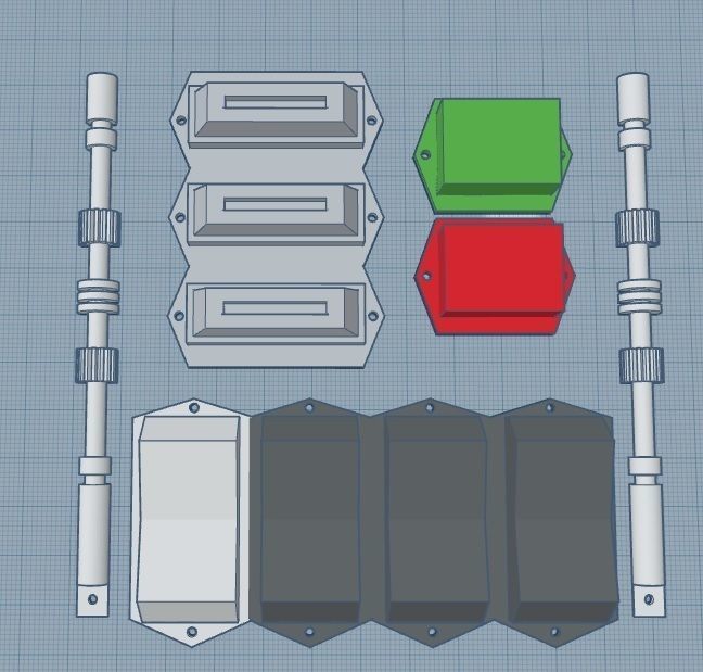 Lord Darth Vader Chest Box ANH stile 3D model 3D printable | CGTrader