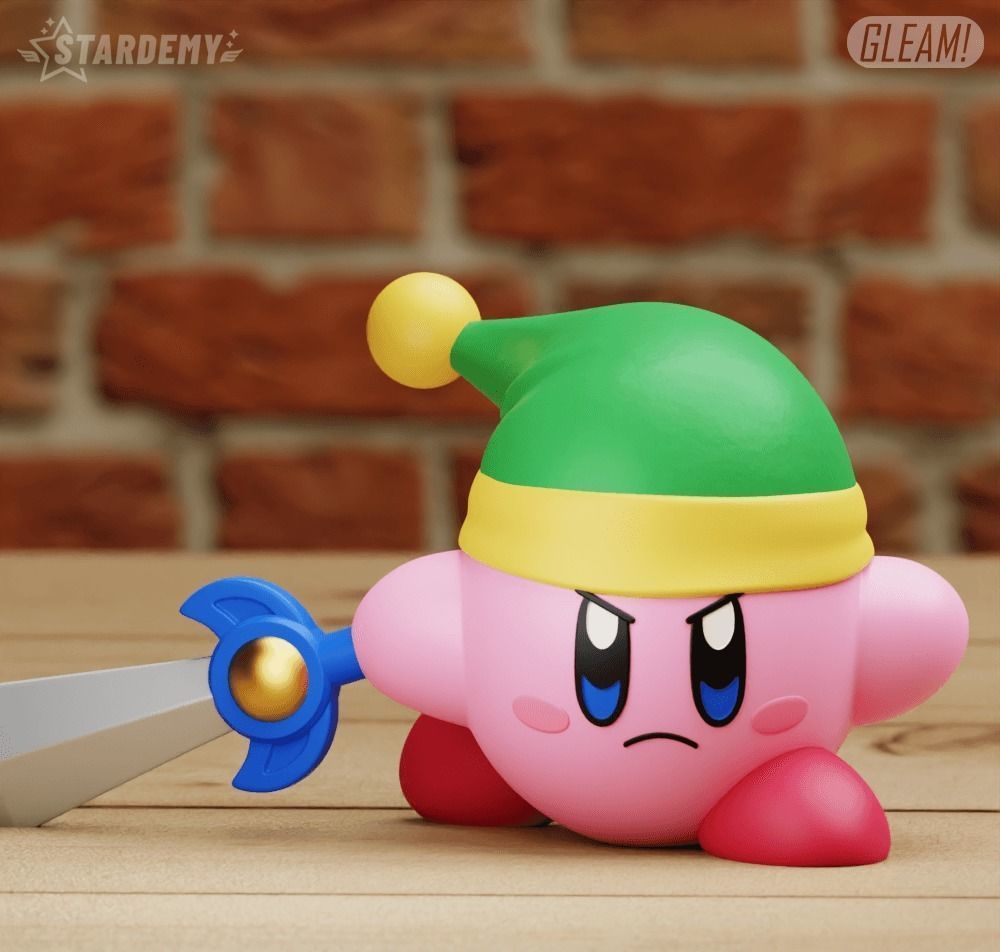 Kirby Sword Link 2 models 3D print model_1