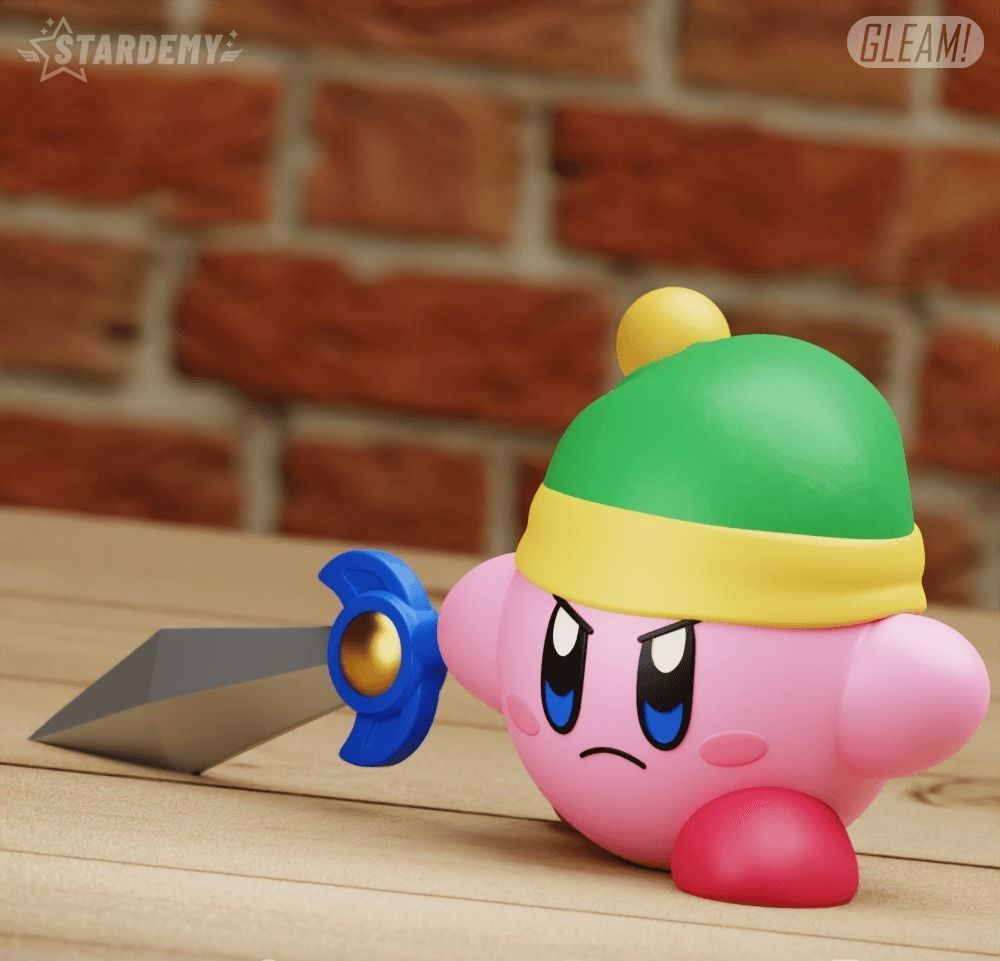 Kirby Sword Link 2 models 3D print model_9