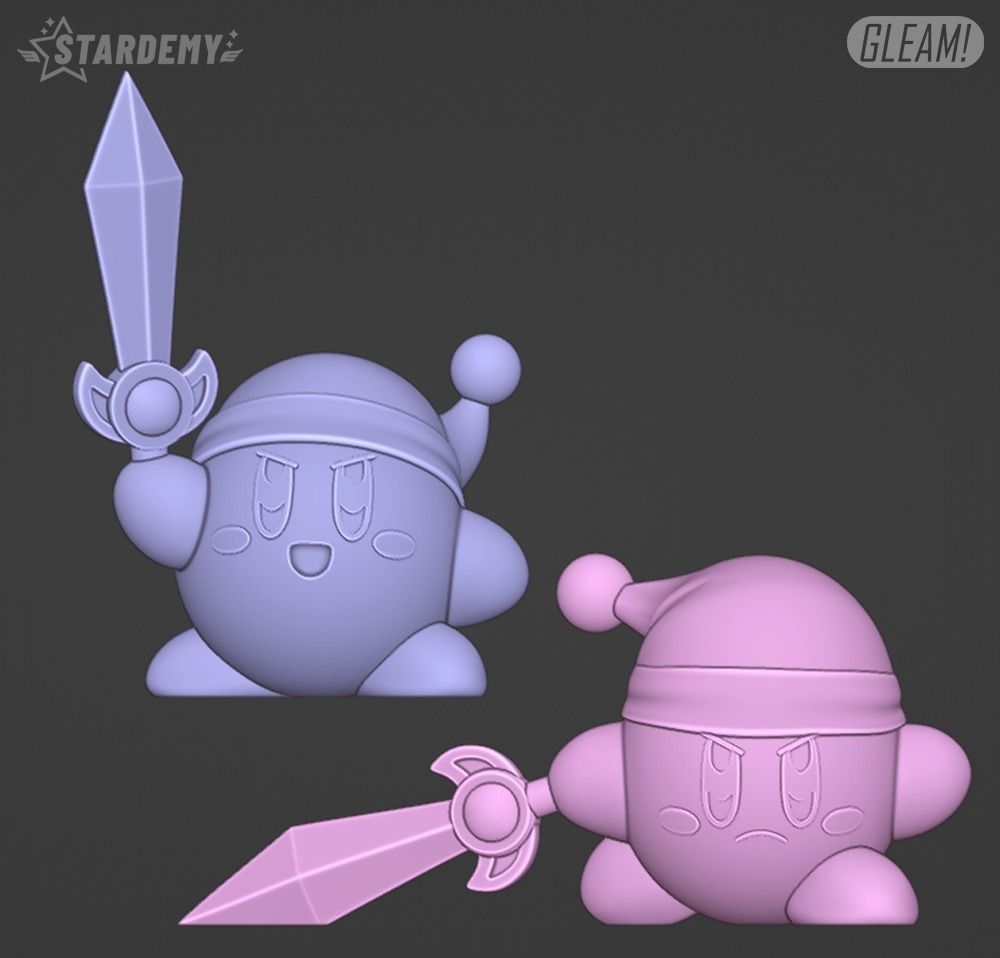 Kirby Sword Link 2 models 3D print model_3