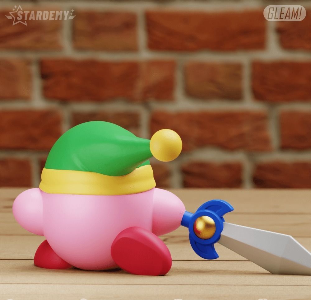Kirby Sword Link 2 models 3D print model_13