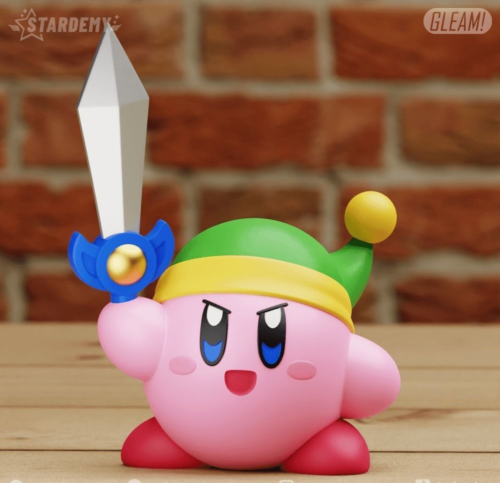 Kirby Sword Link 2 models 3D print model_2