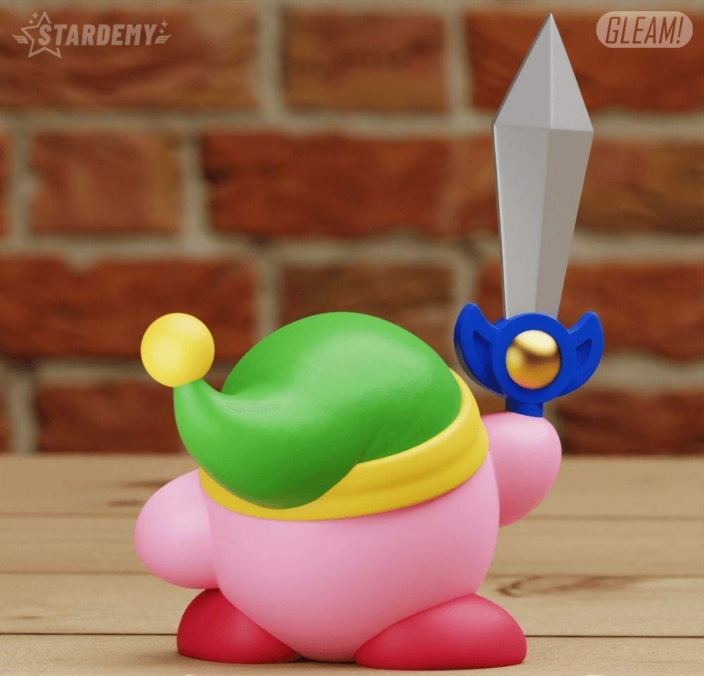 Kirby Sword Link 2 models 3D print model_7