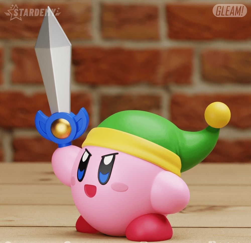 Kirby Sword Link 2 models 3D print model_10