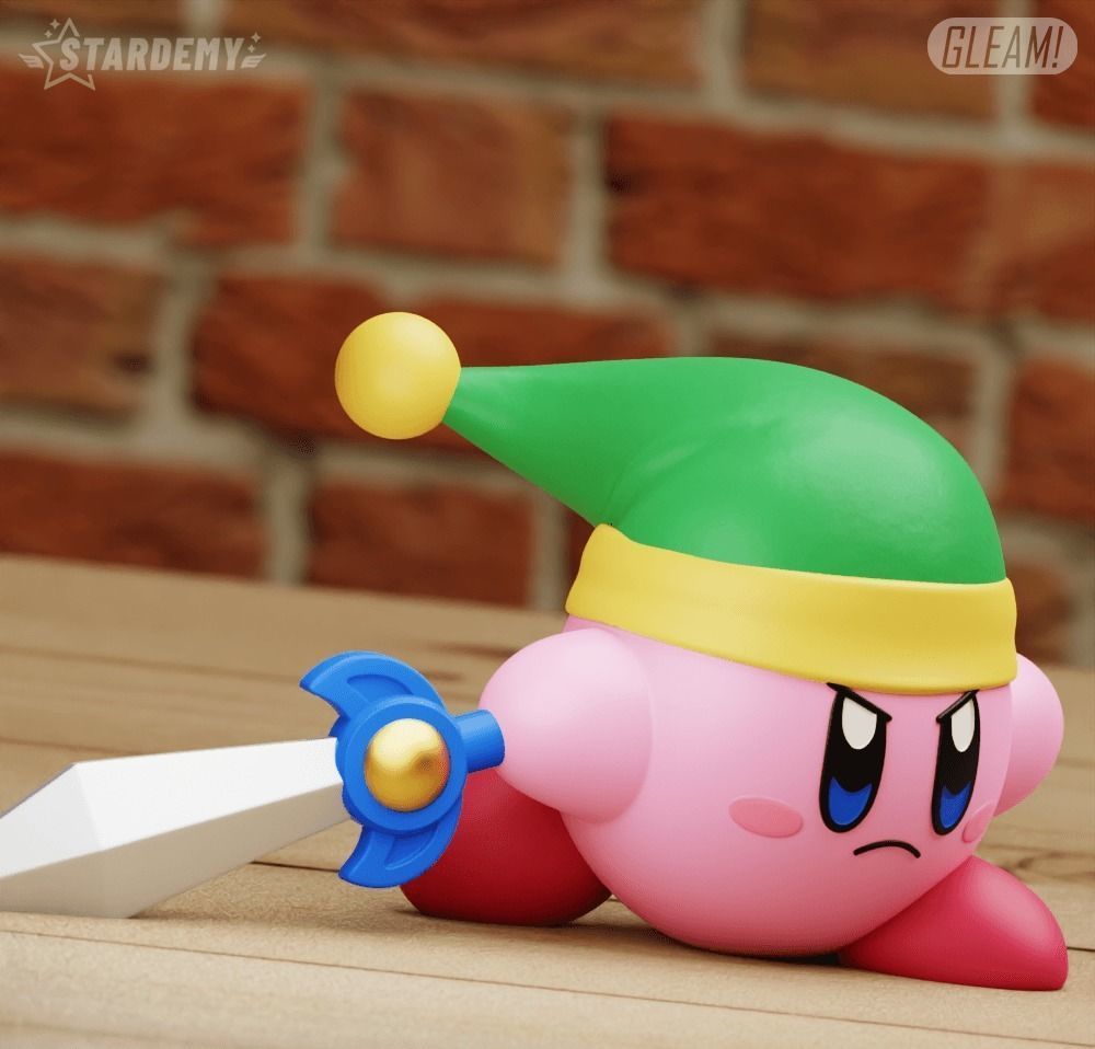 Kirby Sword Link 2 models 3D print model_11