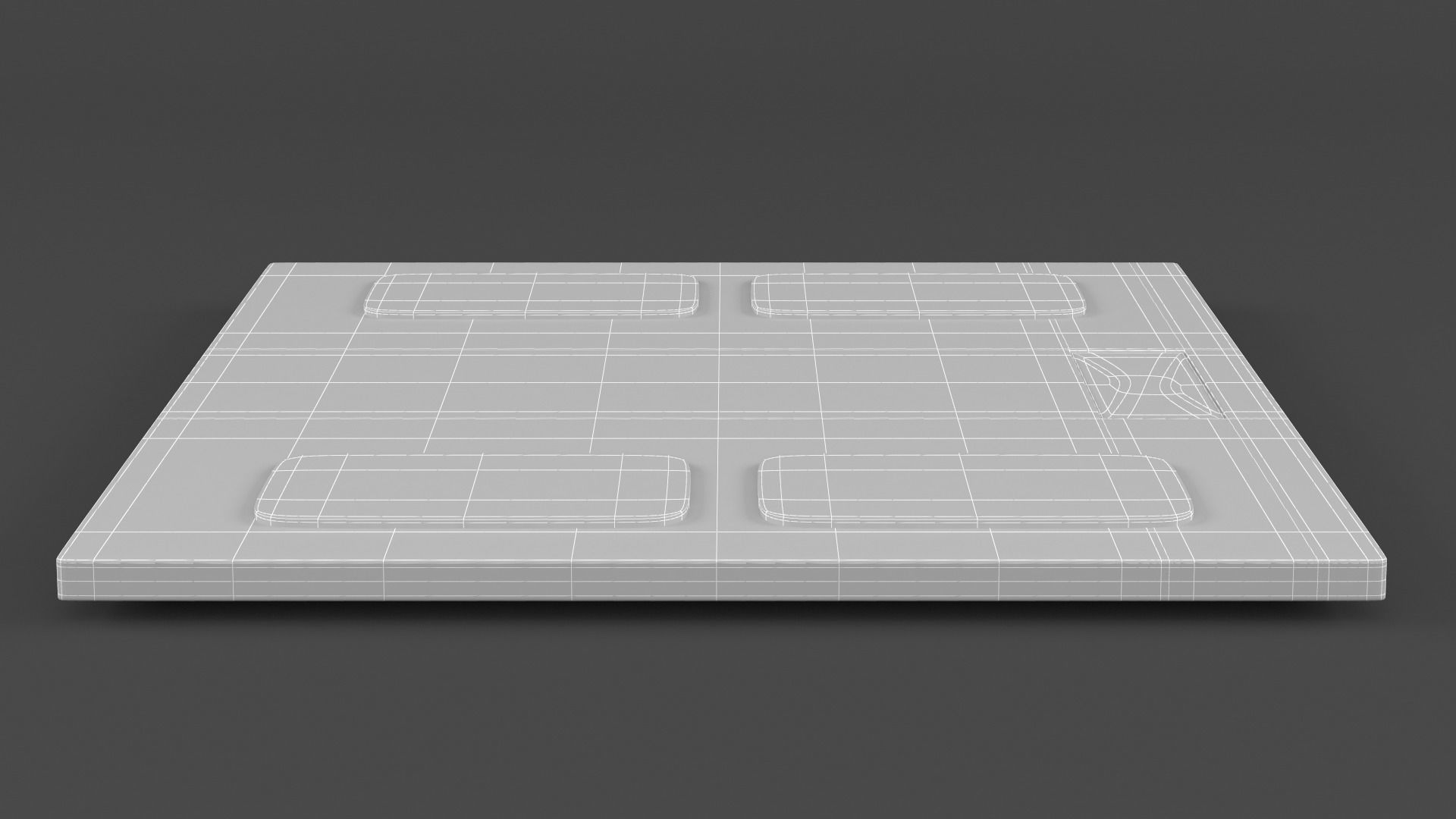 Bathroom Scale 3D model_7