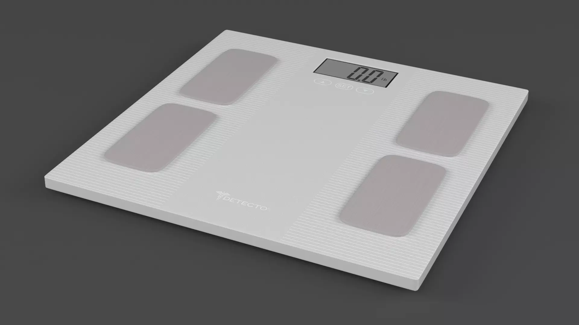 Bathroom Scale 3D model_0