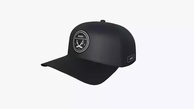 Cap A03 Black - Character Fashion Design