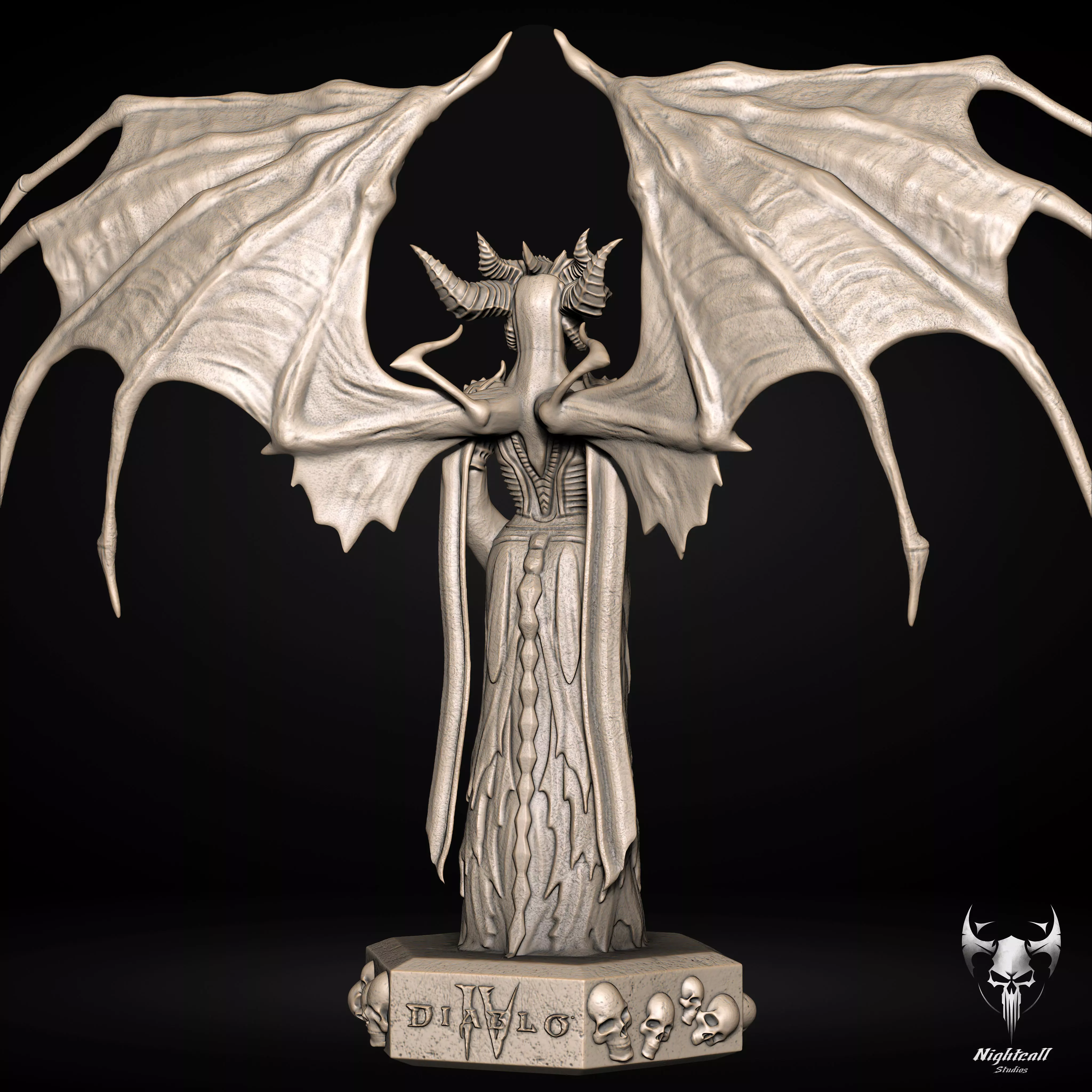 Lilith - Daughter of Hatred 3D print model 3D print model_5