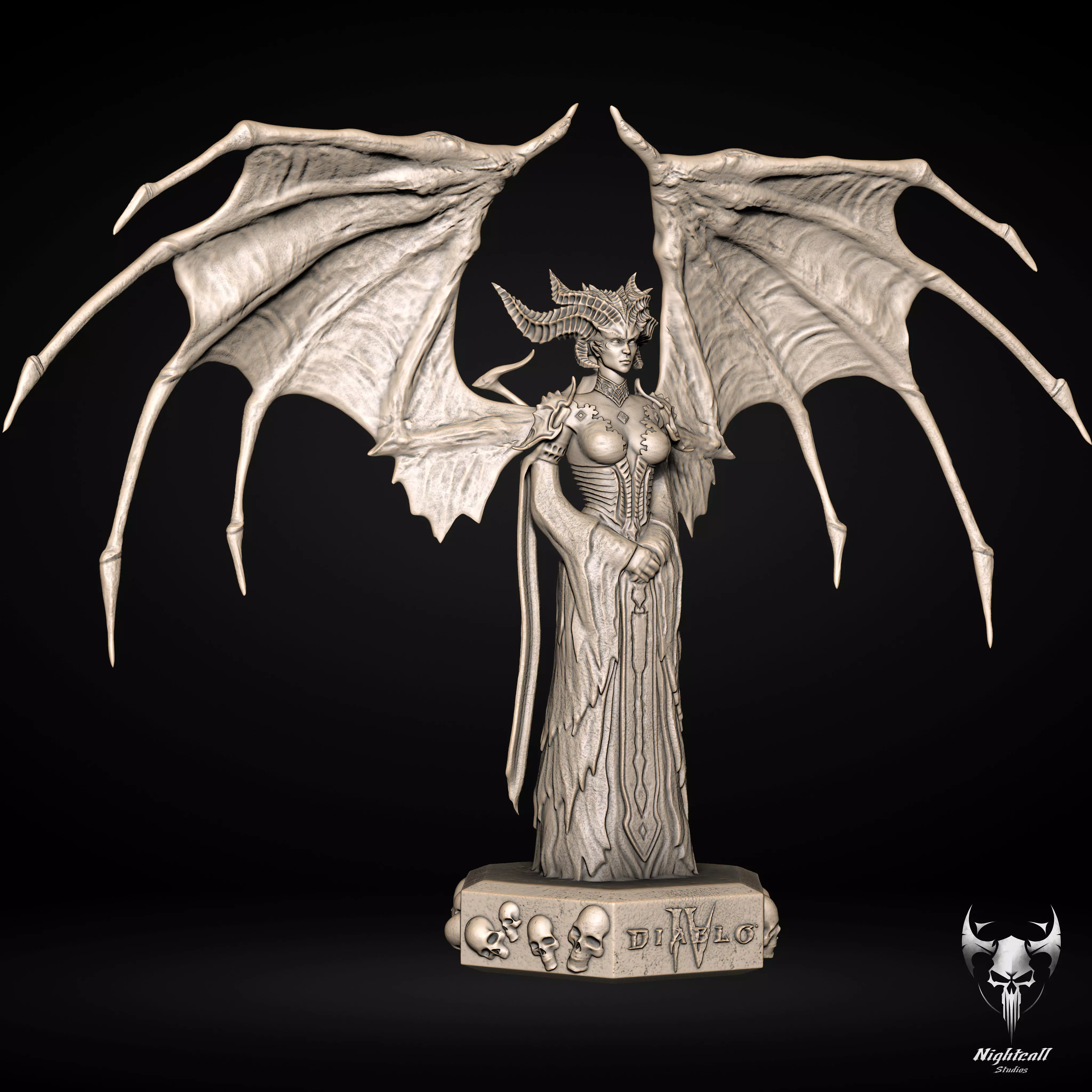 Lilith - Daughter of Hatred 3D print model 3D print model_2