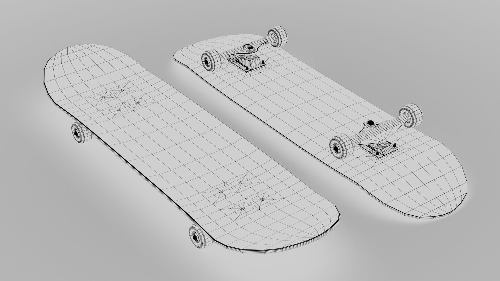 Skateboard 3D model_5