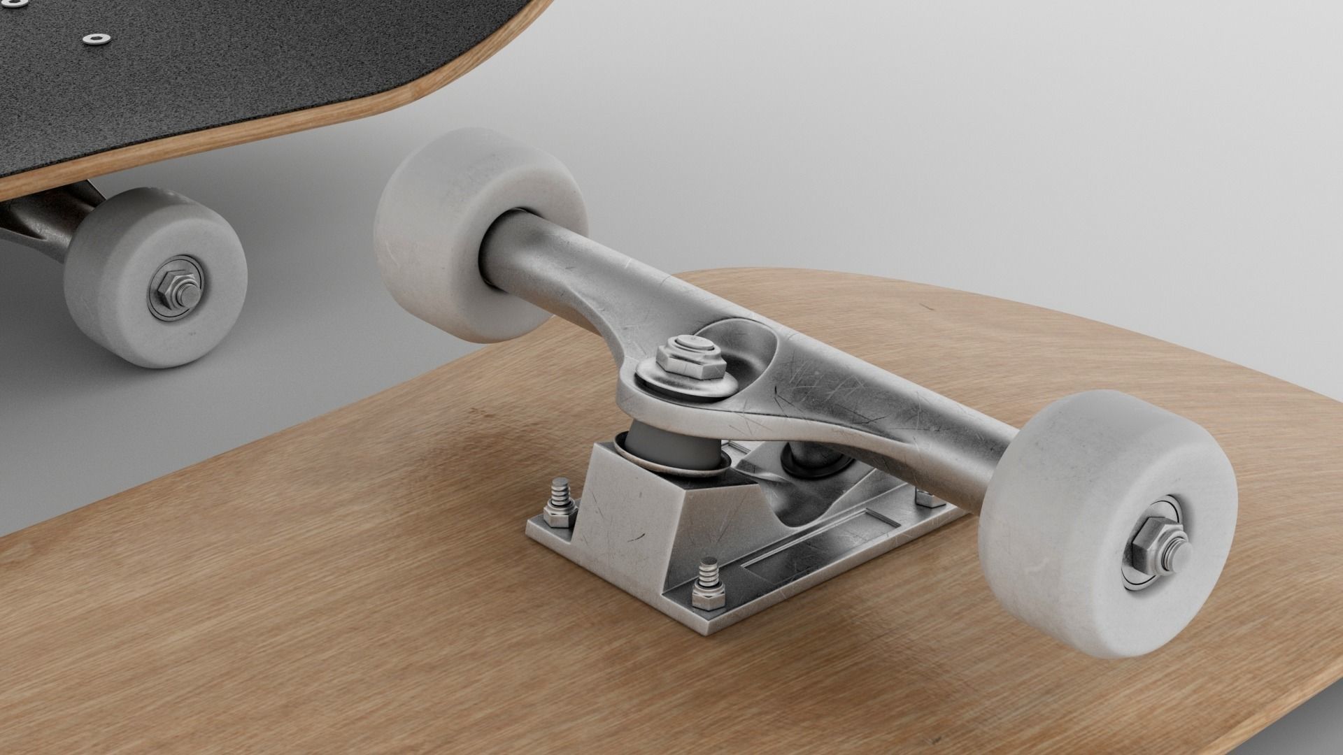 Skateboard 3D model_4