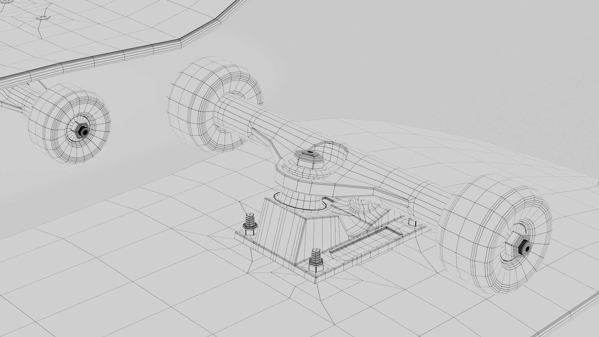 Skateboard 3D model_9