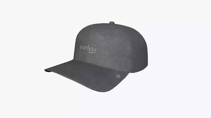 Cap A05 Gray - Character Fashion Design