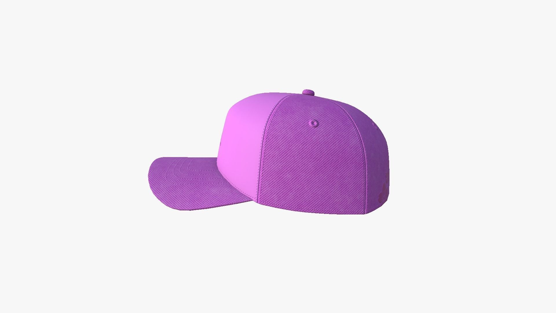 3D model Cap A06 Pink - Character Fashion Design VR / AR / low-poly ...