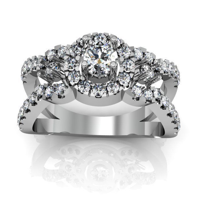 fancy ring 3D print model_5