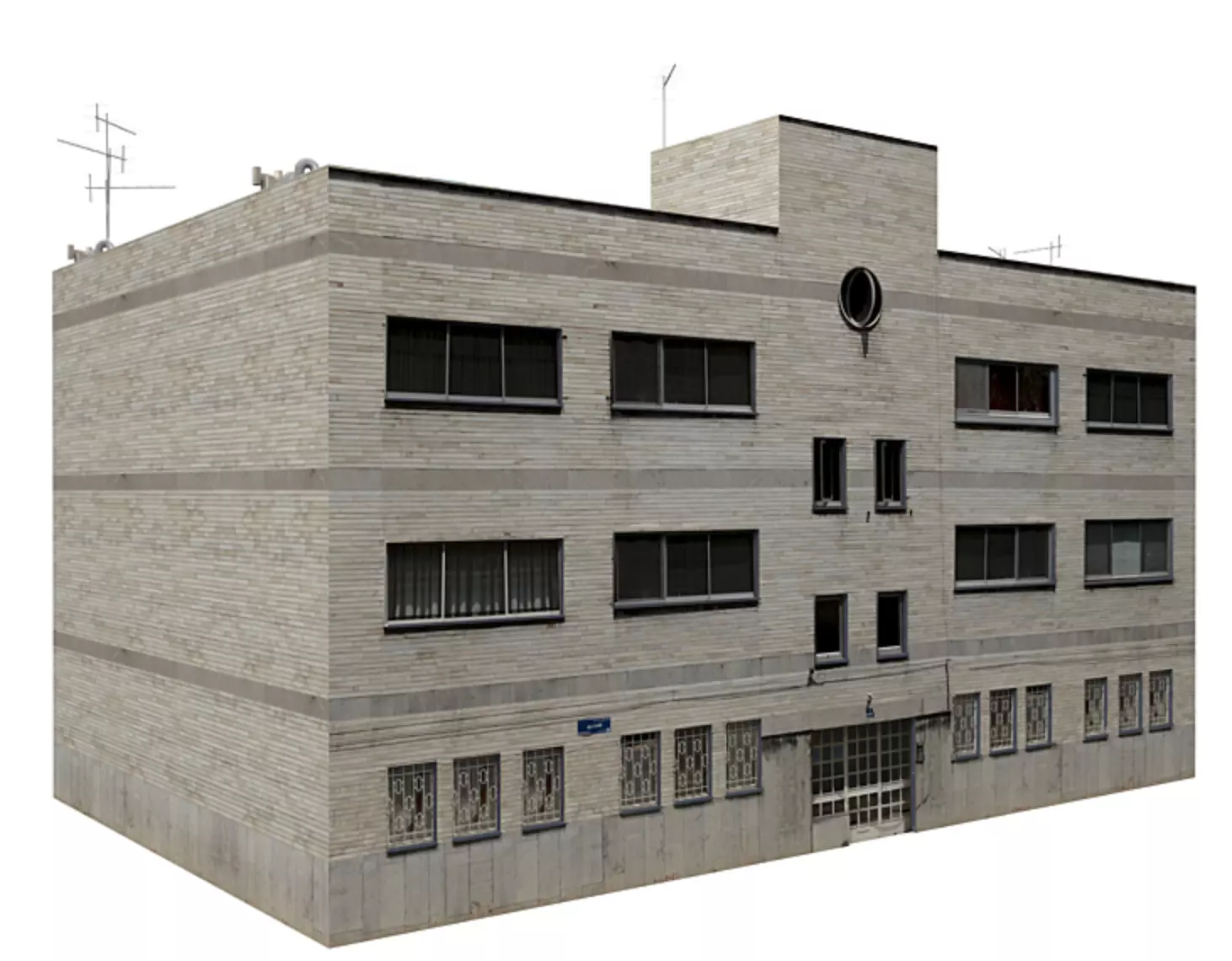 House for the quarter 3D model_0