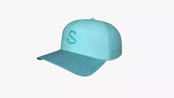 Cap A09 Light Blue - Character Fashion Design