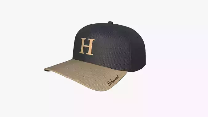 Cap A10 Black Beige - Character Fashion Design