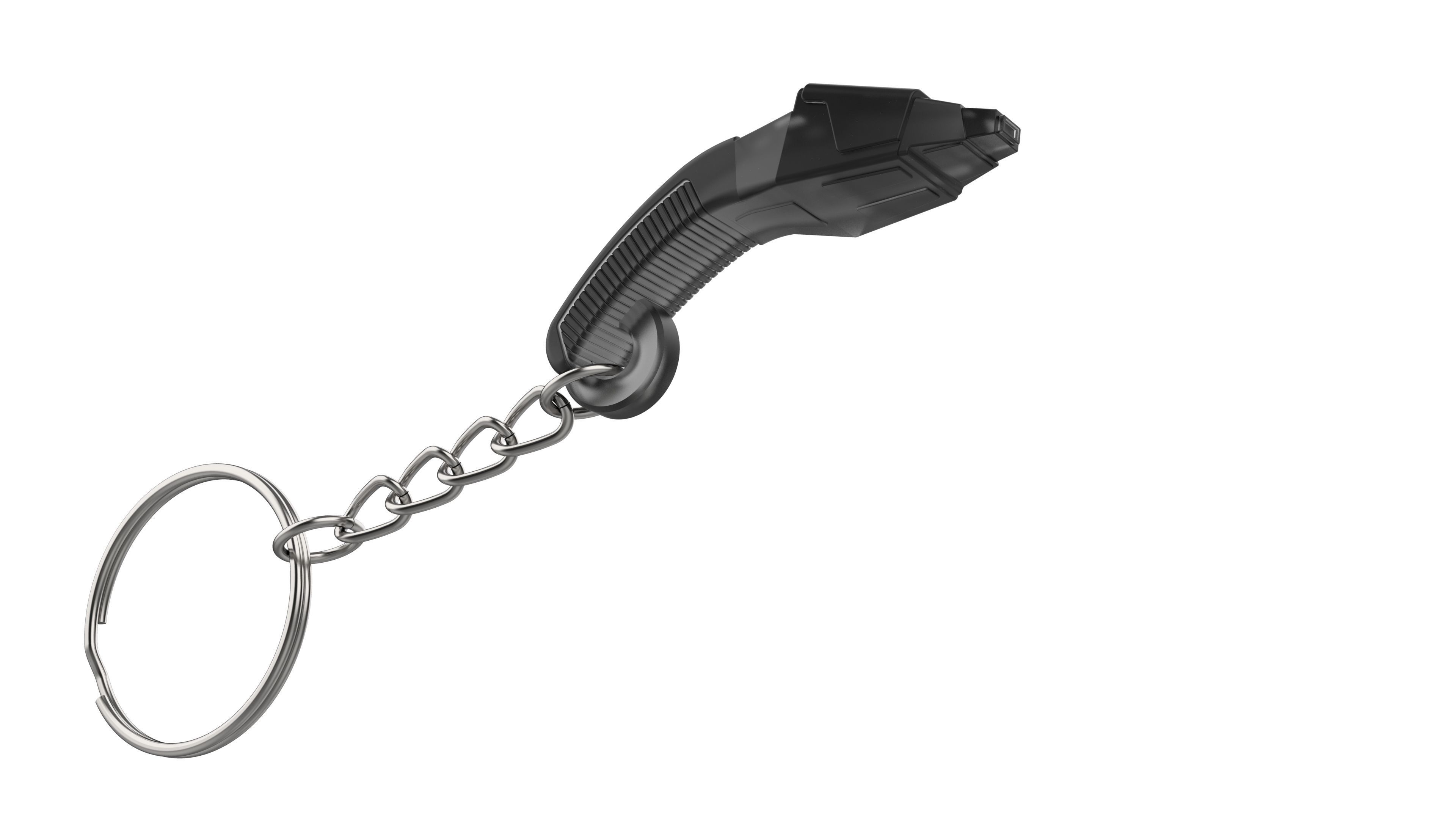 Keychain - Boomerang Phaser - Star Trek - Printable - STL 3D print model_7