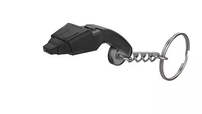 Keychain - Boomerang Phaser - Star Trek - Printable - STL 3D print model