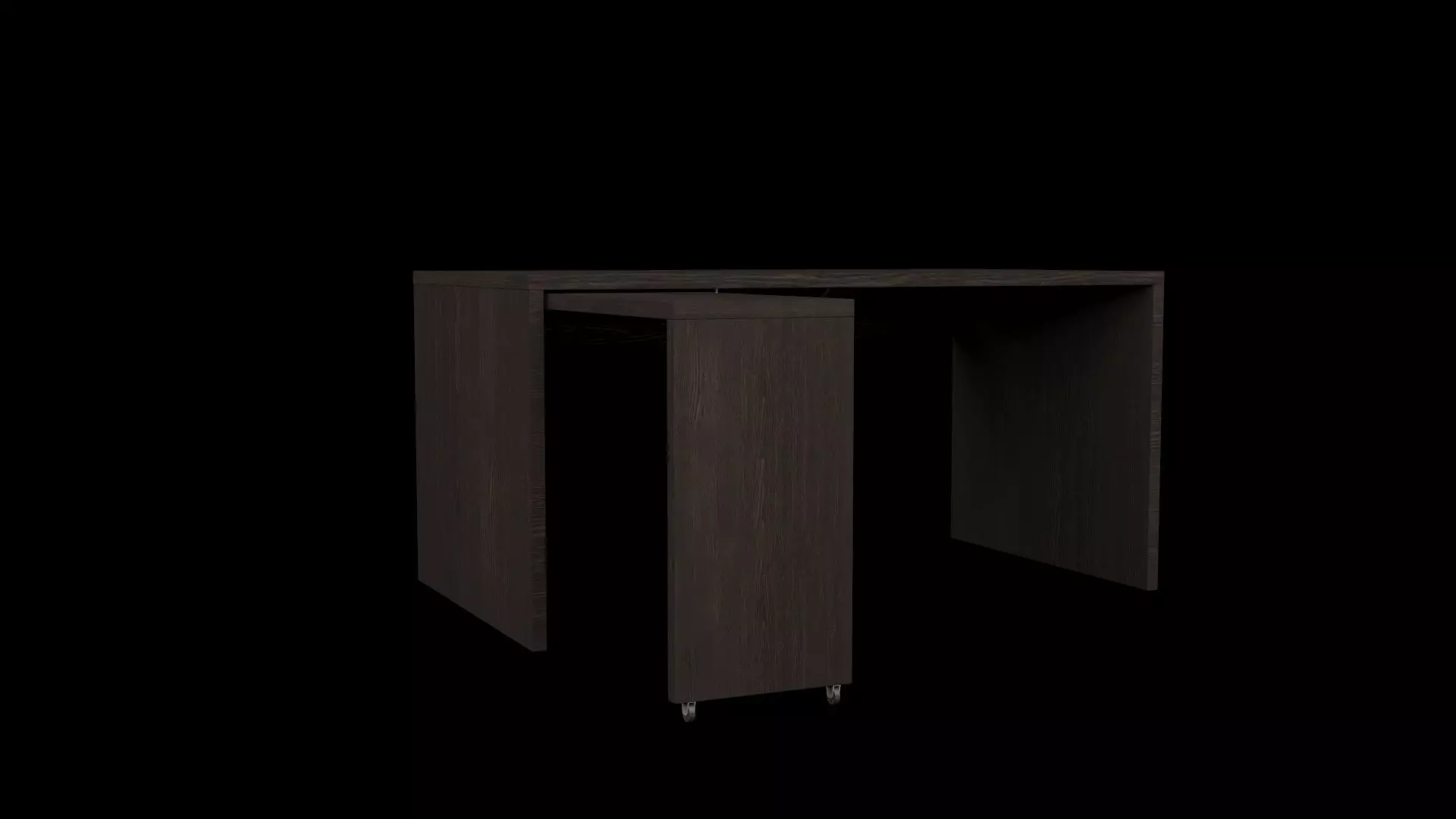 IKEA MALM VENGE 151X065 3D model_0