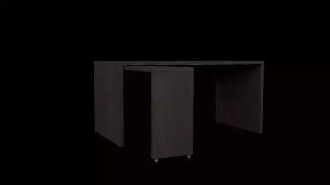 IKEA MALM VENGE 151X065 3D model