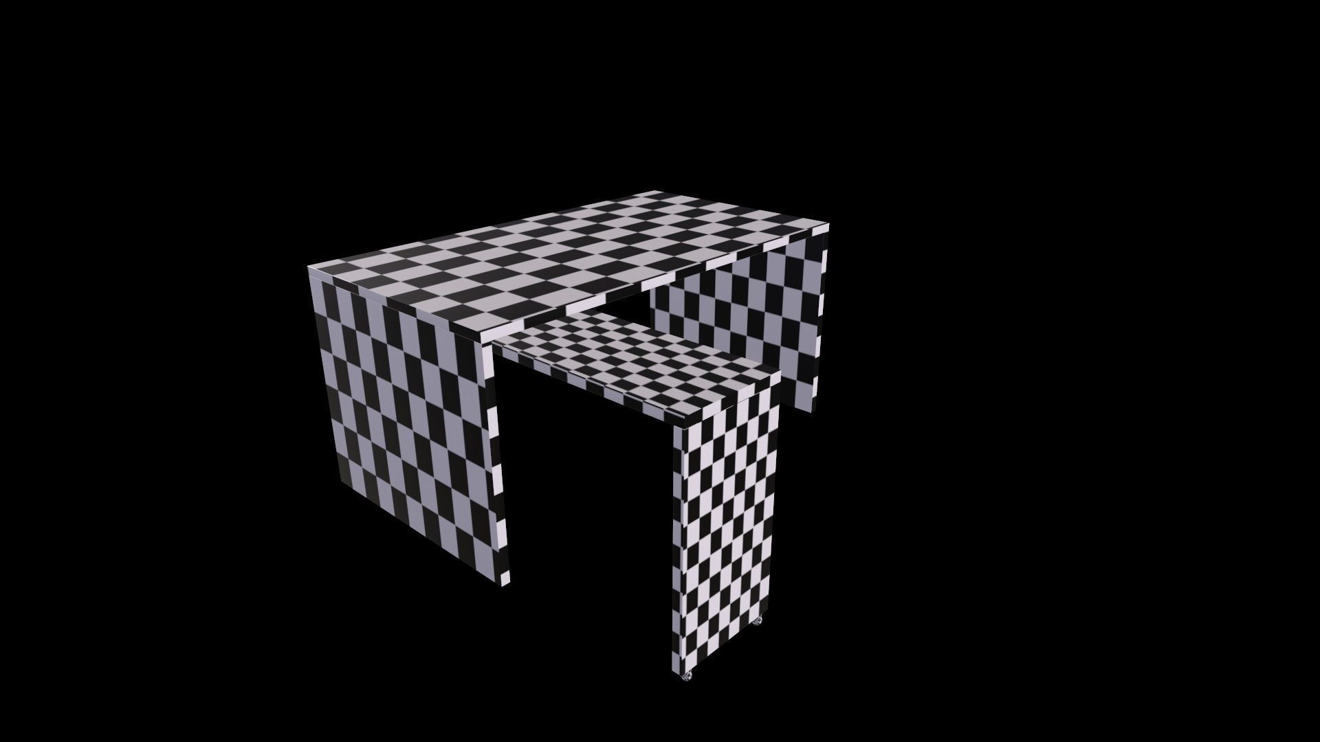 IKEA MALM VENGE 151X065 3D model_5