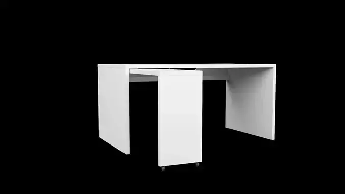 IKEA MALM WHITE 151X65