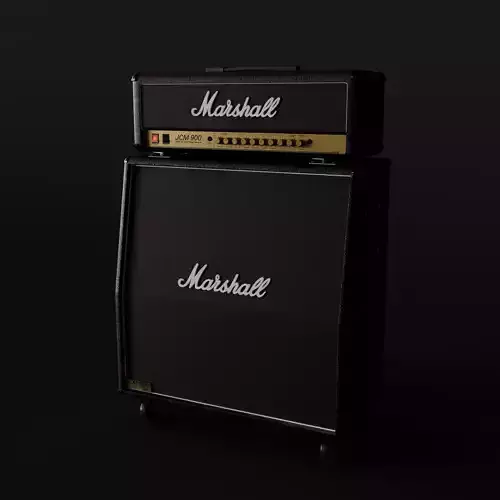 Marshall JCM 900 Model 3D model