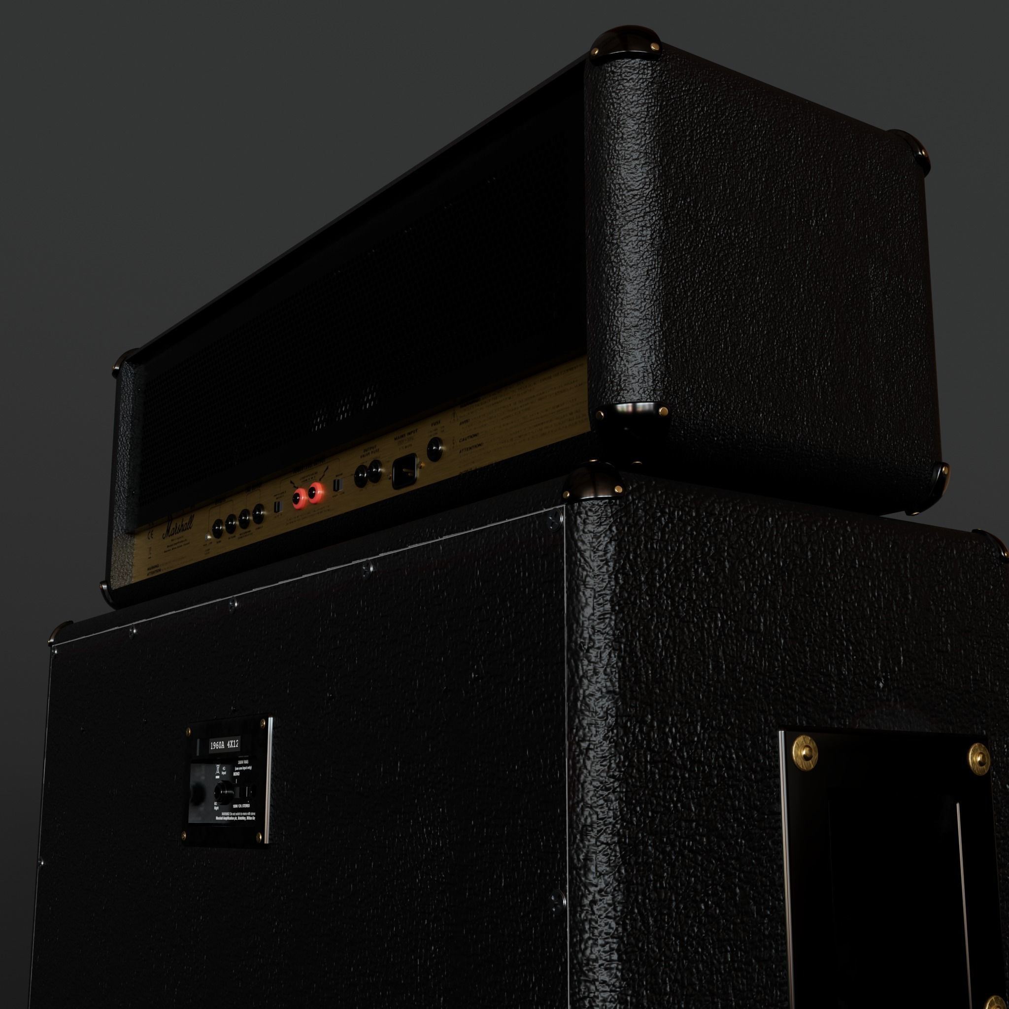 Marshall JCM 900 Model 3D model_3
