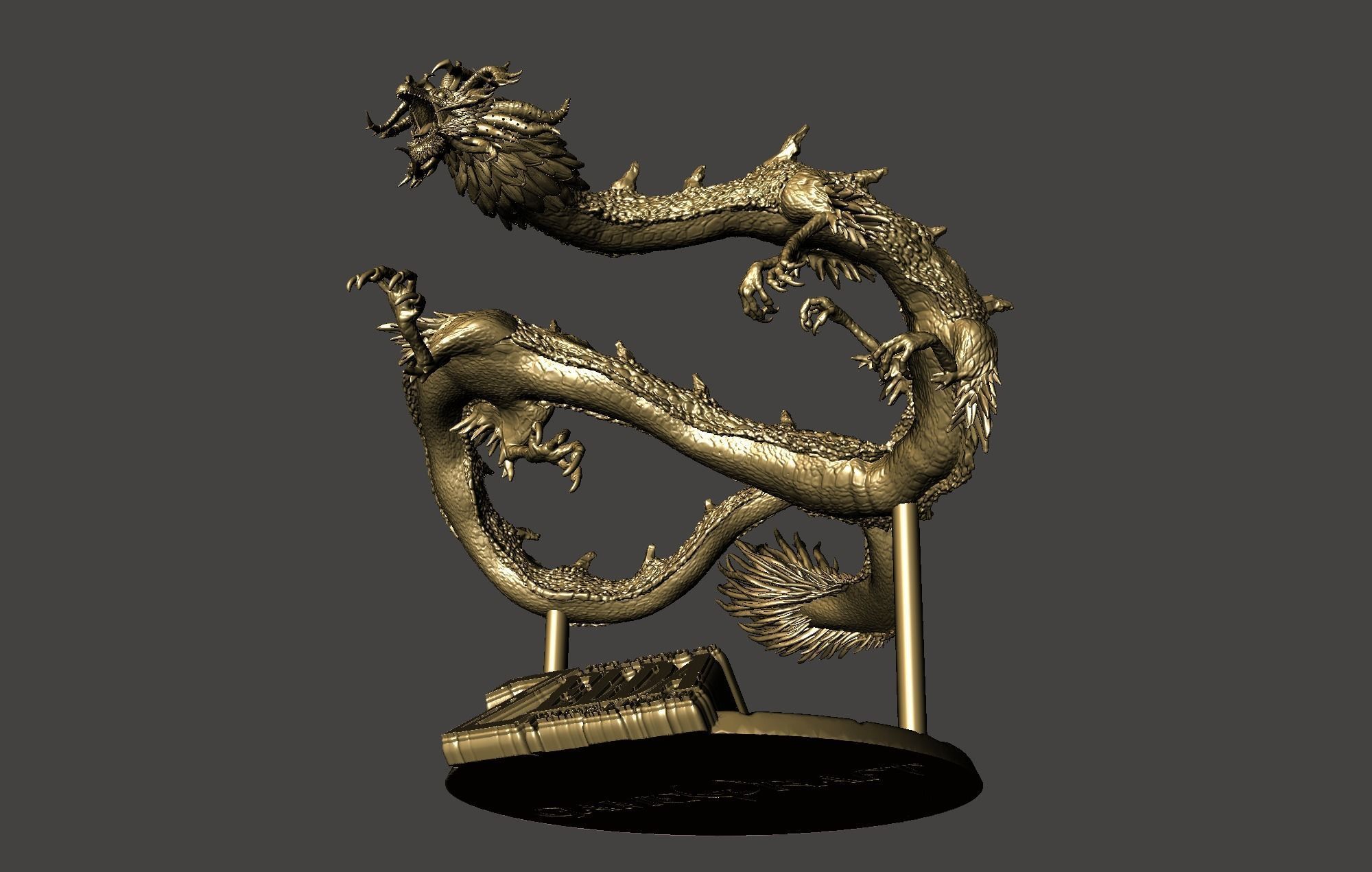 DEMON DRAGON GANON TOTK LEGEND OF ZELDA EXTREME DETAILED STL 3D print model_27