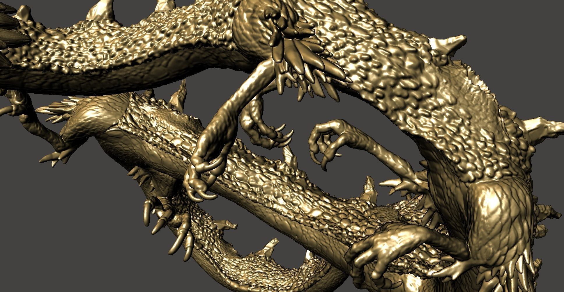 DEMON DRAGON GANON TOTK LEGEND OF ZELDA EXTREME DETAILED STL 3D print model_25