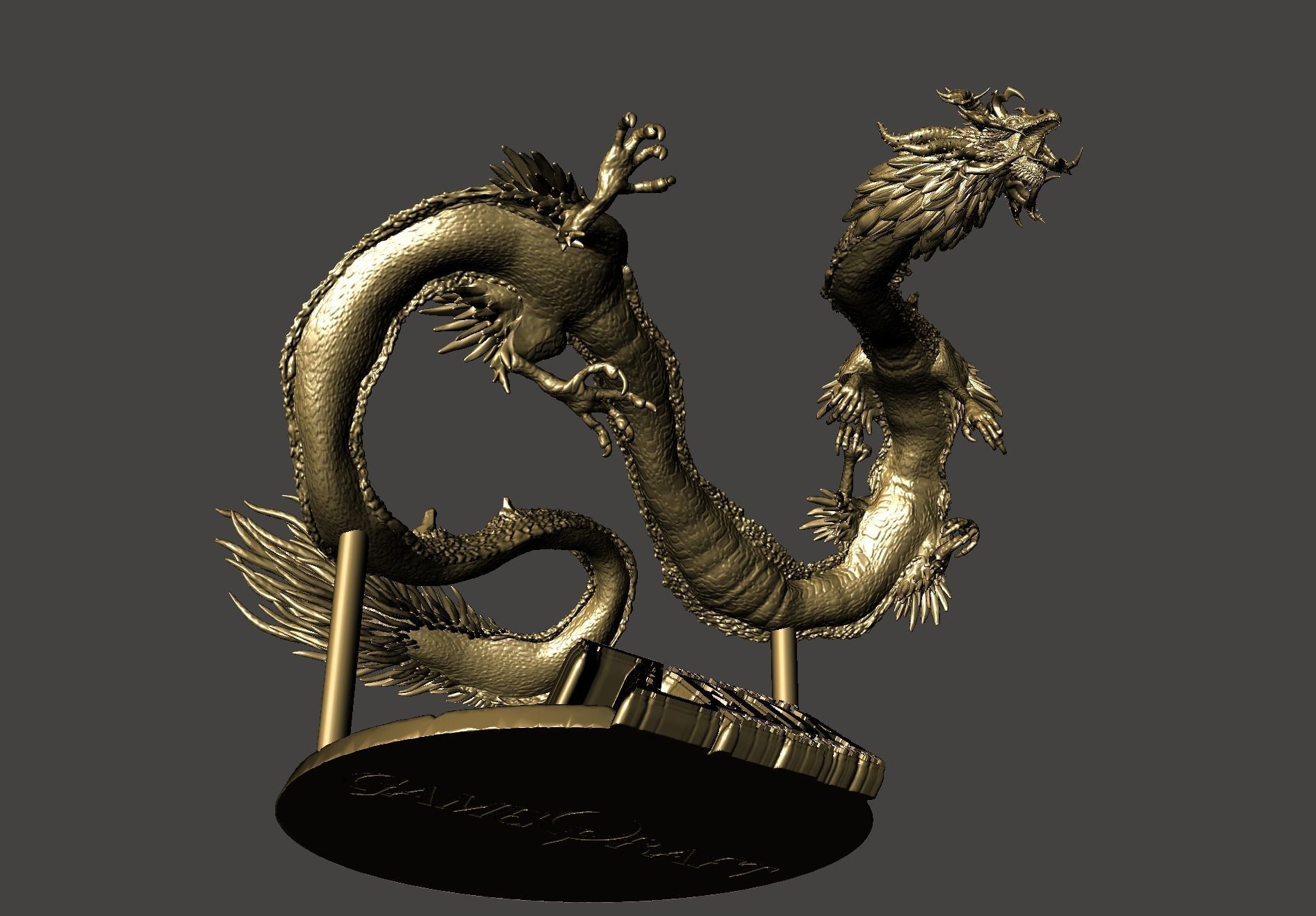 DEMON DRAGON GANON TOTK LEGEND OF ZELDA EXTREME DETAILED STL 3D print model_4