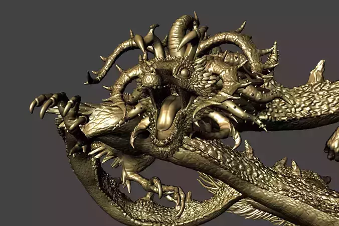 DEMON DRAGON GANON TOTK LEGEND OF ZELDA EXTREME DETAILED STL 3D print model