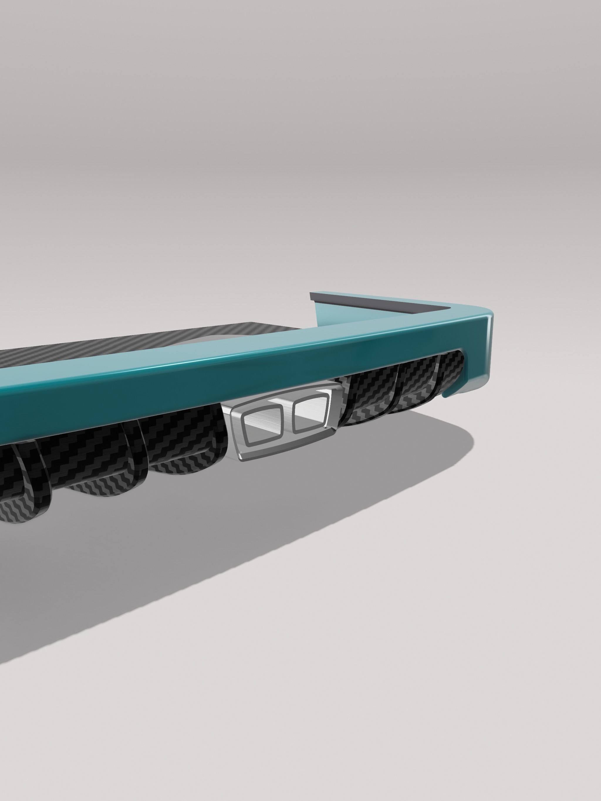 Mercedes 190e EVO2 KYZA Wide Body kit 2 versions 3D print model_11