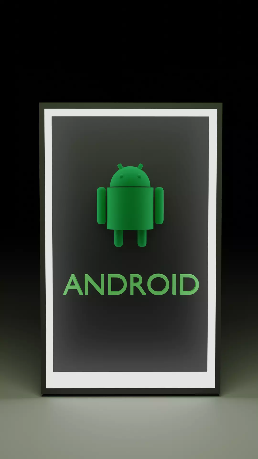Android Robo Logo 3D model_0