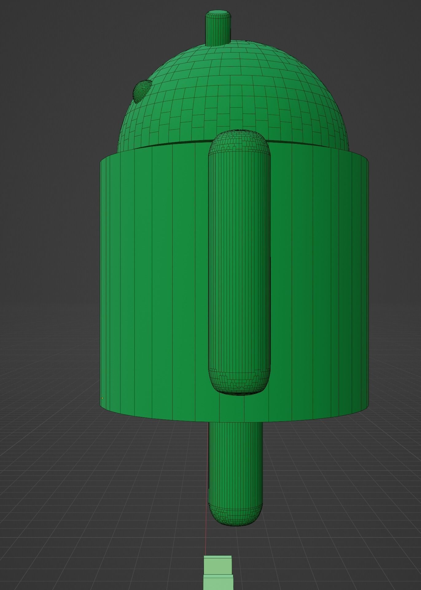 Android Robo Logo 3D model_8